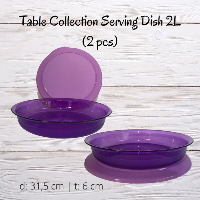 Jual Table Collection Serving Dish 2L (2pcs) | Shopee Indonesia