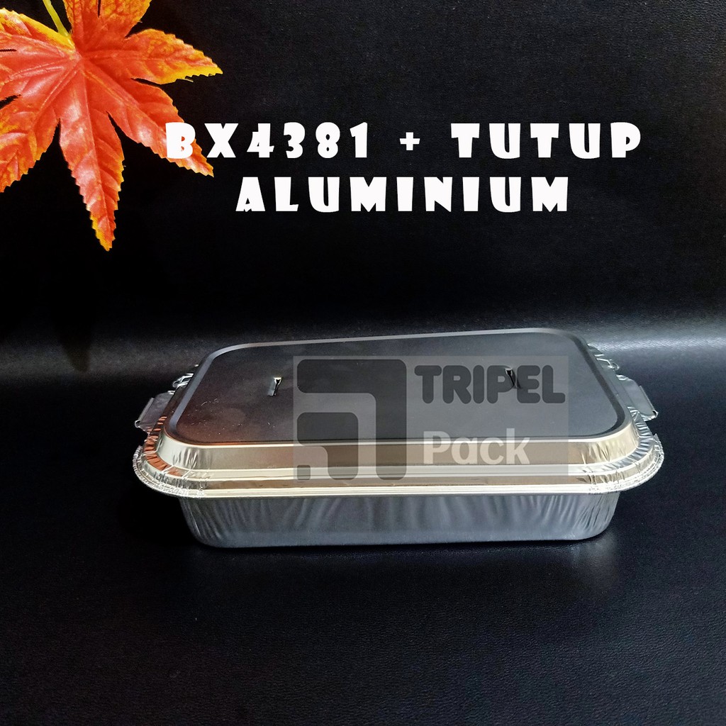 Jual Aluminium Foil Cup BX4381+Tutup Aluminium, Mentai Lasagna Klapertart Shopee Indonesia
