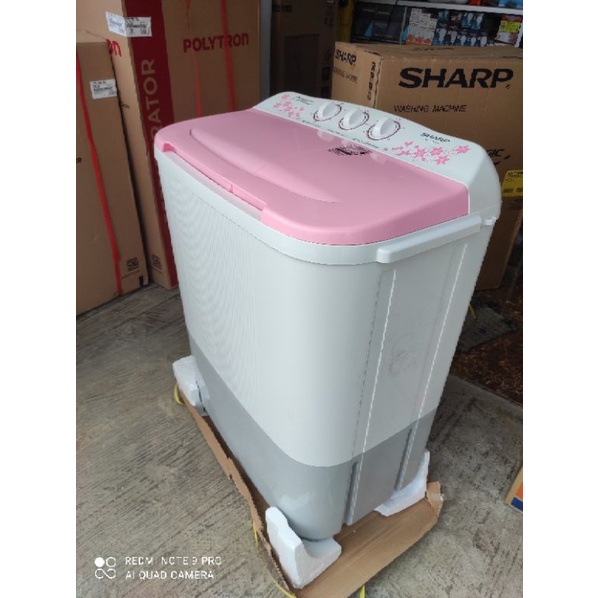 Jual MESIN CUCI SHARP 2 TABUNG 7 KG MESIN CUCI SHARP 70MW | Shopee ...