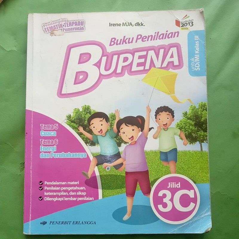 Jual BUPENA TEMA 5 DAN 6 UNTUK SD/MI KELAS III (ORIGINAL) | Shopee ...