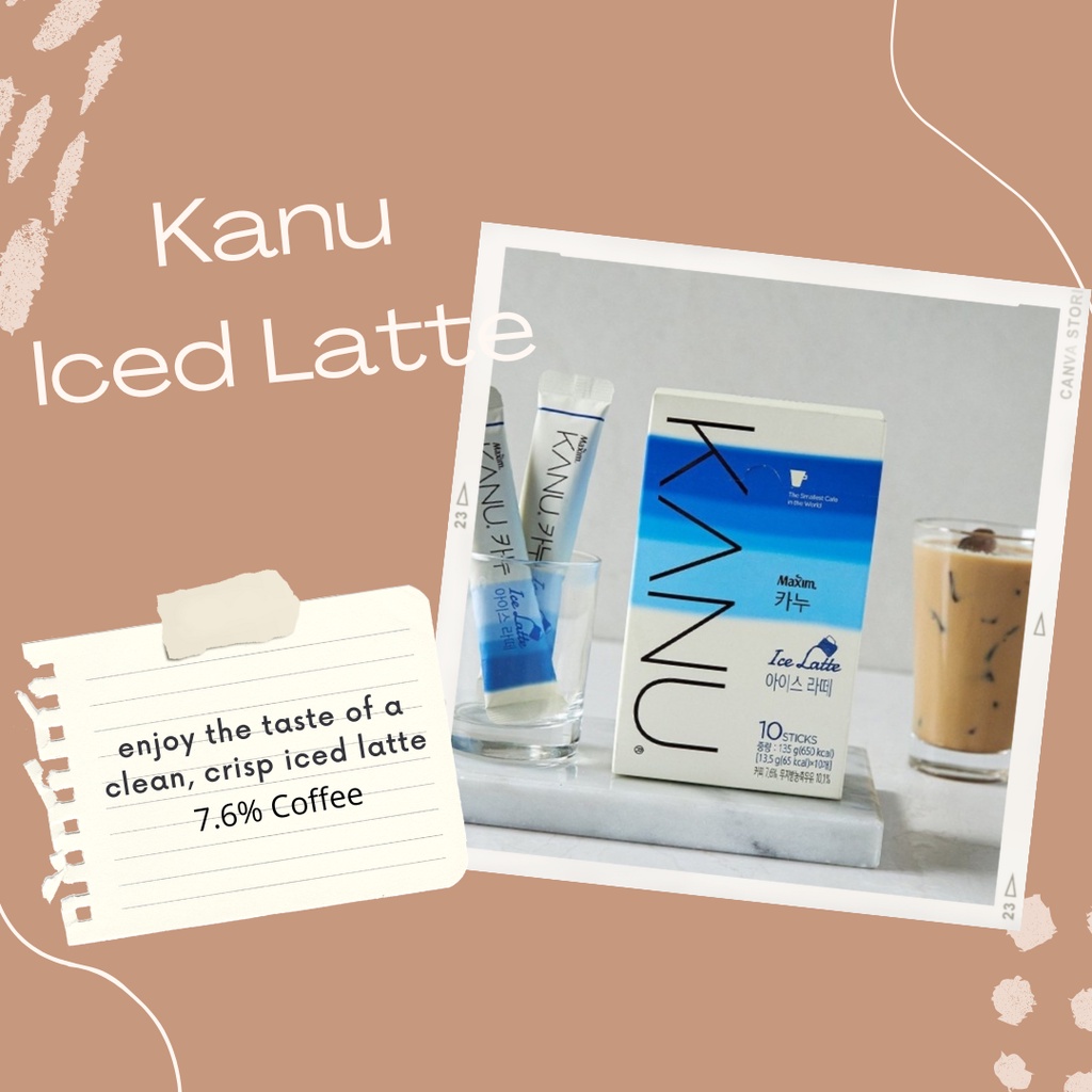 Jual Kanu Maxim Coffee Semua Rasa All Variant Korea Latte / Vanilla