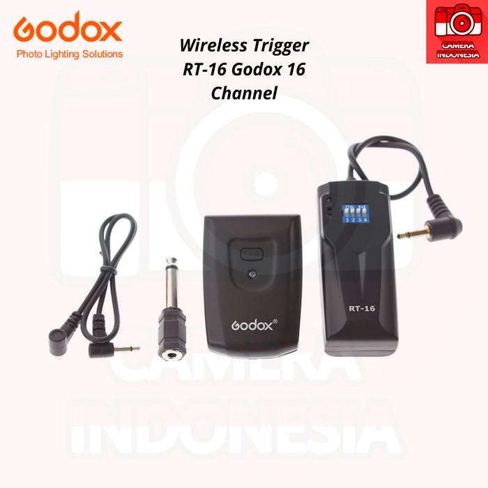 Jual Flash Wireless Trigger Lampu Studio Rt-16 Godox 16 Channel ...
