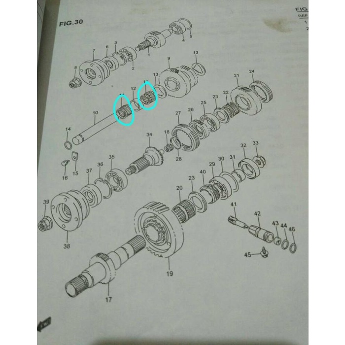 Jual Bearing Laher Bambu Transfer Case Suzuki Jimny Katana | Shopee ...