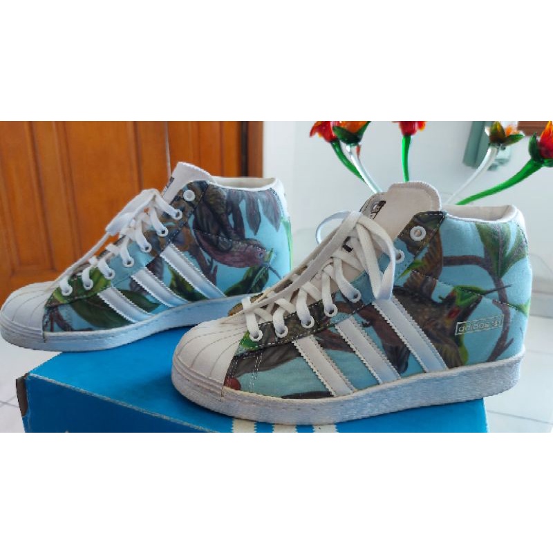 Jual Adidas Superstar Up (Wedges) Sz Shopee Indonesia