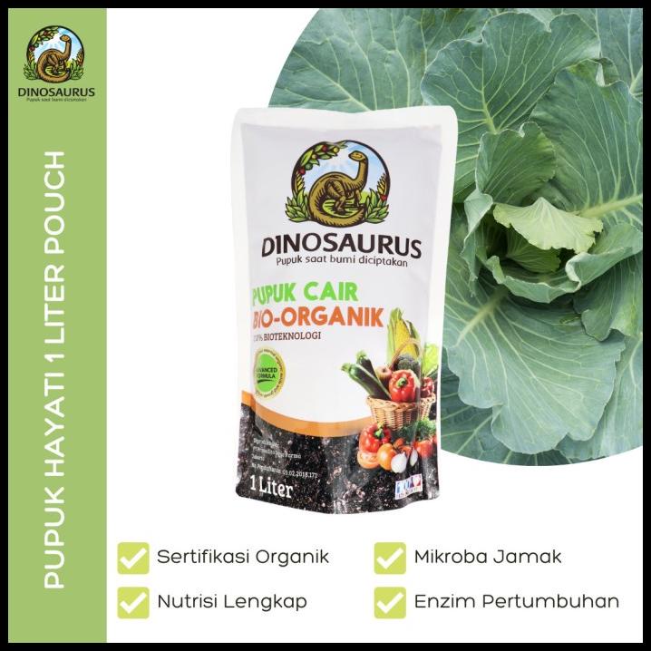 Jual Pupuk Organik Cair Hayati Pembenah Tanah Dinosaurus 1 Liter ...