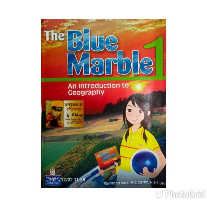 Jual THE BLUE MARBLE 1 AN INTRODUCTION TO GEOGRAPHY BY RAYMOND PASK ...