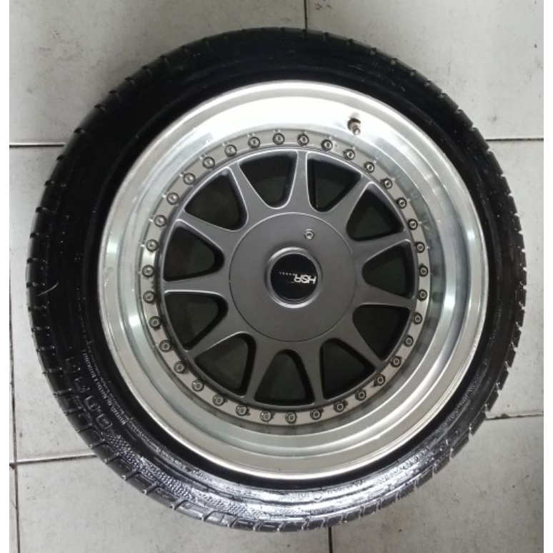 Jual Velg mobil bekas Hartge(hsr) Ring 16 H4x100/114,3 +Ban Phi 195 50 ...