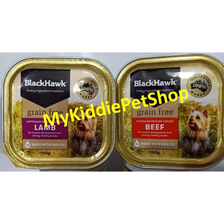 Jual Blackhawk Black Hawk Dog Food Wet Makanan anjing terbaik kemasan