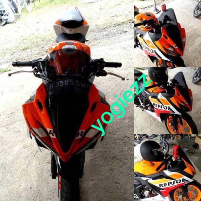 Jual Windshield all new cbr 150 facelift visor cbr k45g frontshield all ...