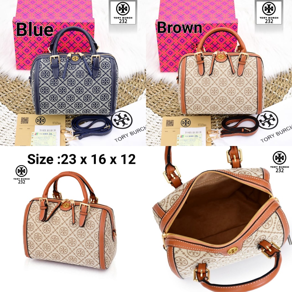 Tas TORY BURCH Speedy 232 RFV 15 batam impor original fashion branded  reseller sale