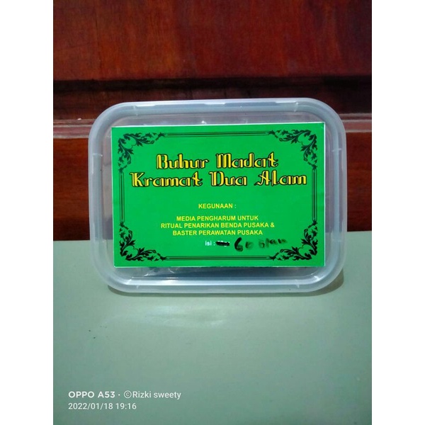 Jual buhur madat kramat dua alam(untuk media spritual penting)isi berat ...