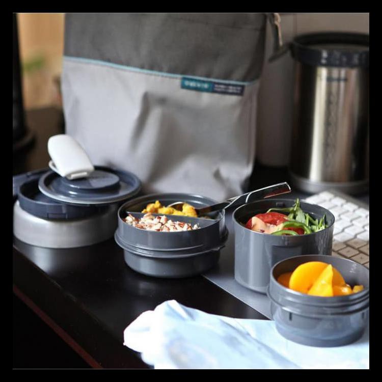 Jual Lunch Box Zojirushi 3 Susun SL NC09 Stainless BOOM SALE Shopee Indonesia