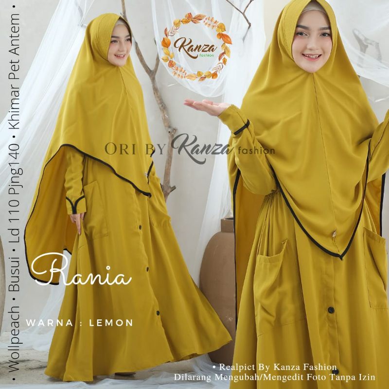 Jual RANIA SYARI Ori by Kanza Fashion (NEEWW PRODUK) | Shopee Indonesia