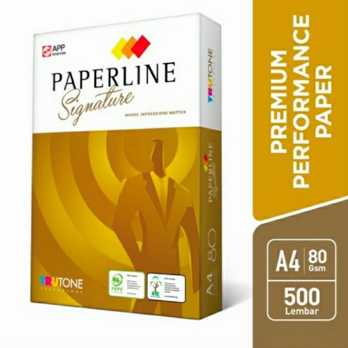 Jual KERTAS HVS A4 80gr PAPERLINE | Shopee Indonesia