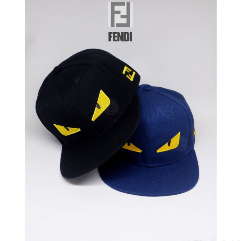 Fendi monster snapback clearance