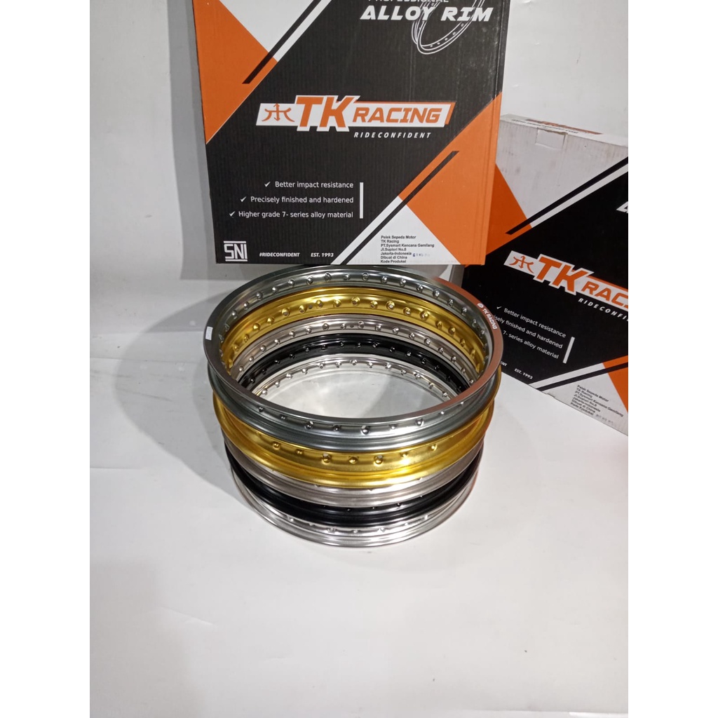 Jual VELG TK RACING UKURAN 140 160 185 215 250 300 350 425 RING 17 1PCS ...