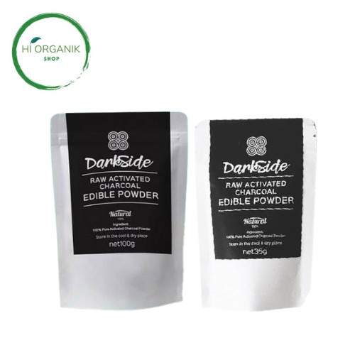 Jual Darkside Edible Powder / activated charcoal / Masker Arang Aktif