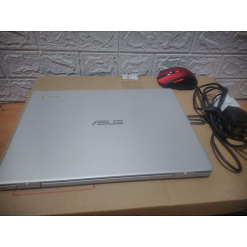 MCover Custodia Rigida A Conchiglia Per Asus Chromebook C423NA / C424MA 14'' - Verde Traslucido
