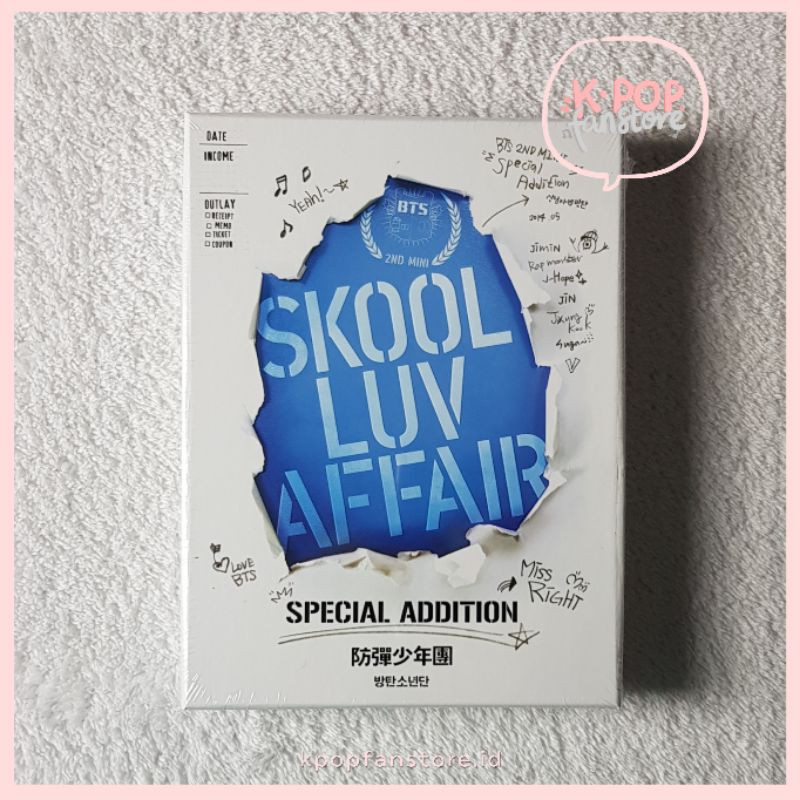 SKOOL LUV AFFAIR 〜SPECIAL ADDITION〜 Amazon.com: Skool Luv Affair (Special Addition) : BTS