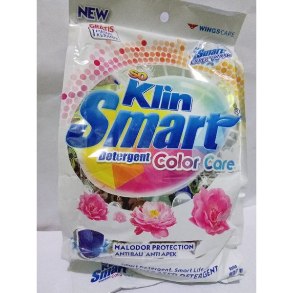 Jual so klin smart detergent color care 725 gr (tanpa piring) | Shopee ...
