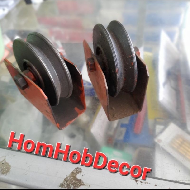 Jual Roda Pagar Besi U/V 80mm | Shopee Indonesia