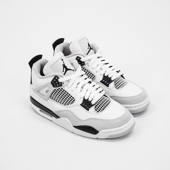 Jual Air Jordan 4 Military Black Men Shopee Indonesia