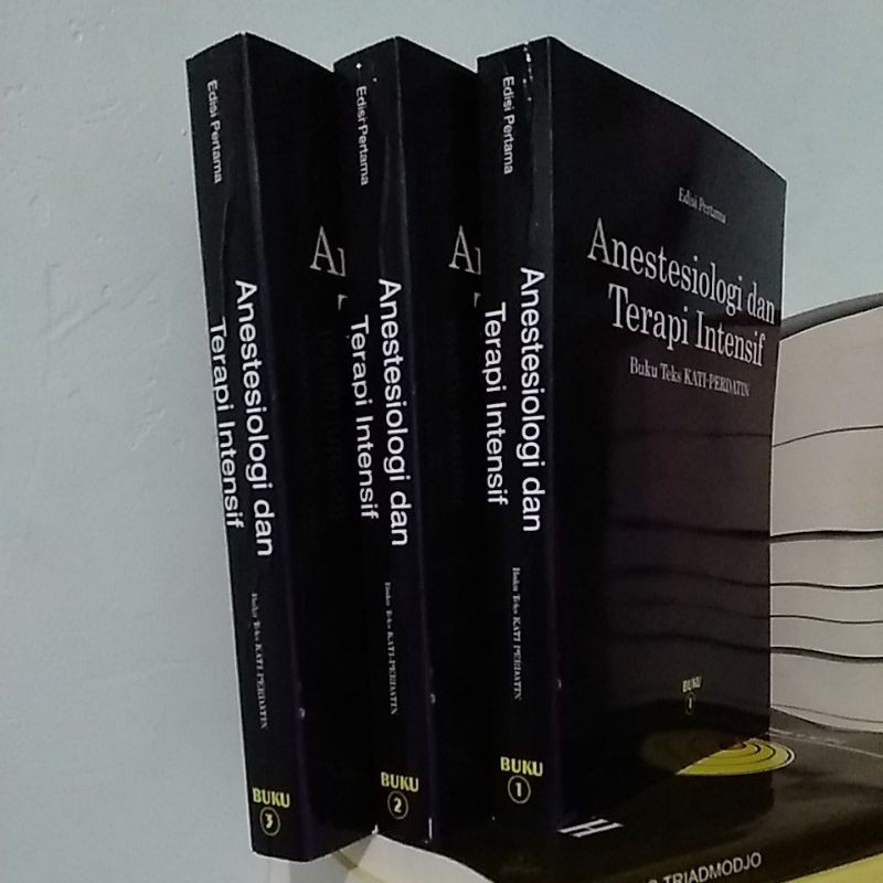 Jual PAKET 3 BUKU TEKS KATI PERDATIN AN ANESTESIOLOGI DAN TERAPI ...