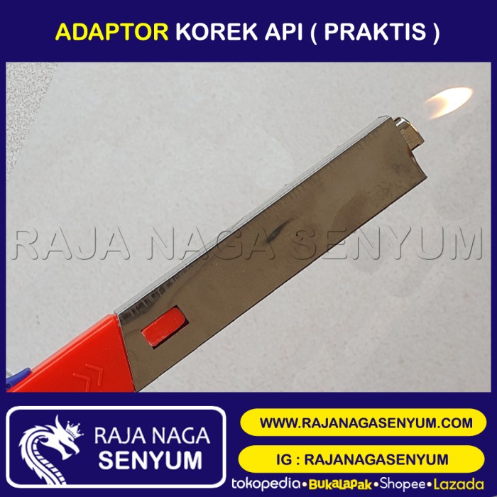 Jual Paket Adaptor Pematik Korek Api Kompor Gas Torch Portable Kaleng ...