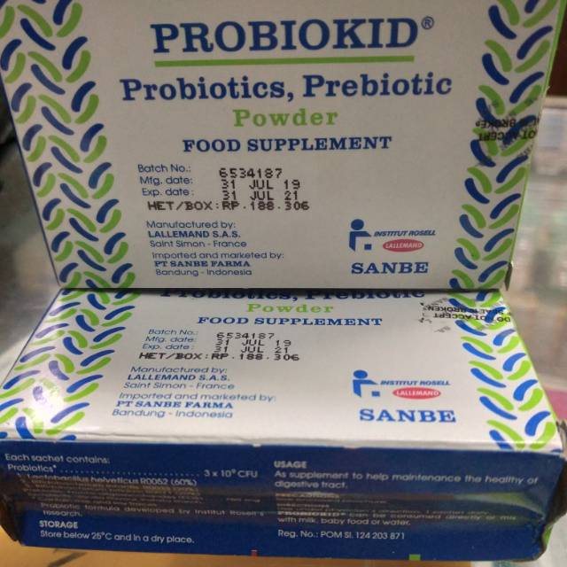 Jual PROBIOKID SACHET /Harga perdus 10 sachet | Shopee Indonesia