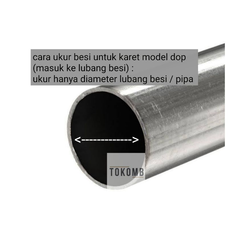 Jual Karet Dop 2 inchi / 48 mm Karet Kaki Kursi Meja Tutup Pipa ...