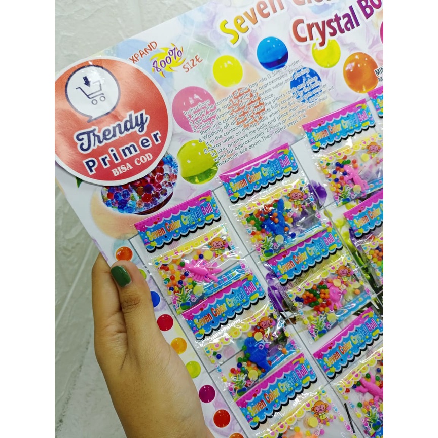 Jual Rendaman bola kecil bio jel mainan anak perlembar | Shopee Indonesia
