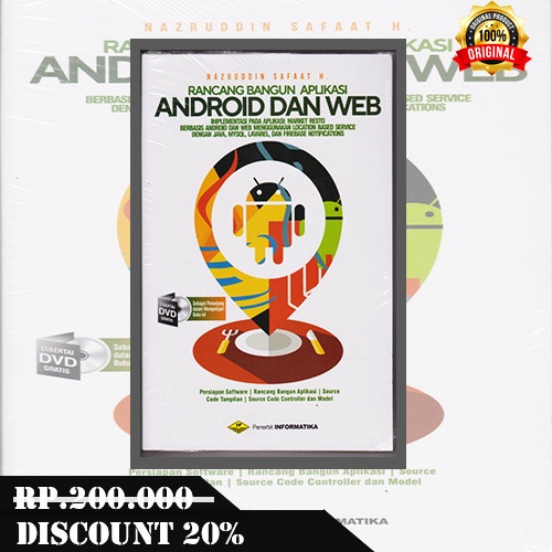 Jual Buku RANCANGAN BANGUN APLIKASI ANDROID DAN WEB + DVD | Shopee ...