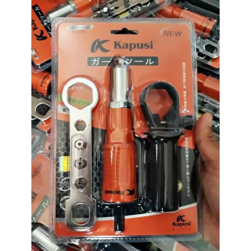Jual Adapter Mesin Bor Cordless Sambungan Rivet Bor Elektrik Kuat dan ...