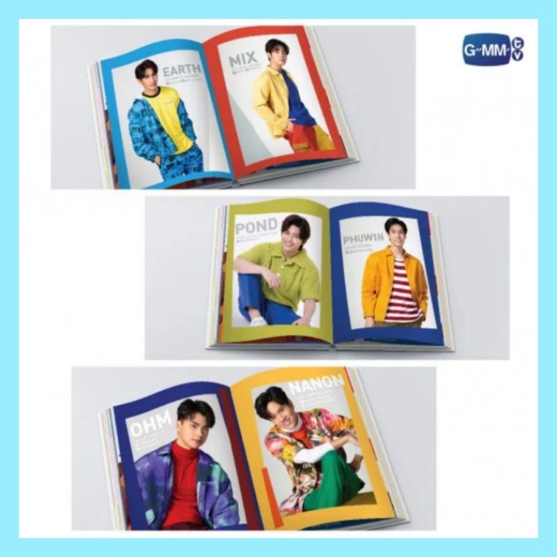 Mix サイン入り GMMTV SUPERCOLOR NOTEBOOK 2022 Mix サイン入り GMMTV