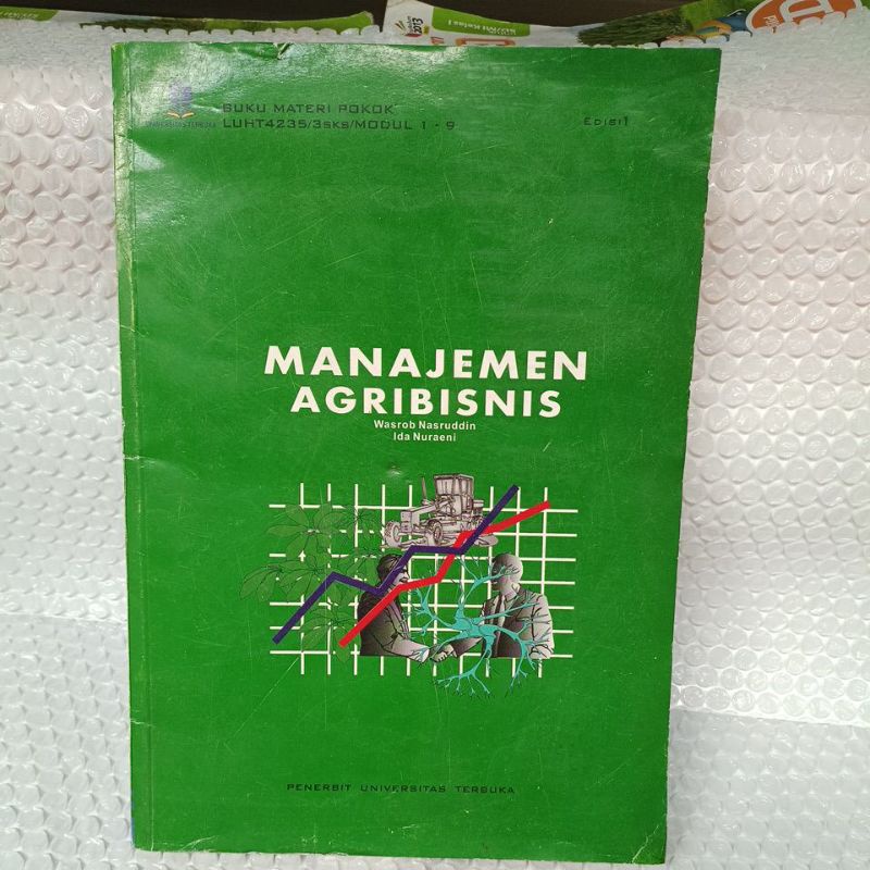 Jual Manajemen Agribisnis Edisi Universitas Terbuka Original Wasrob Nasruddin Ida Nuraeni