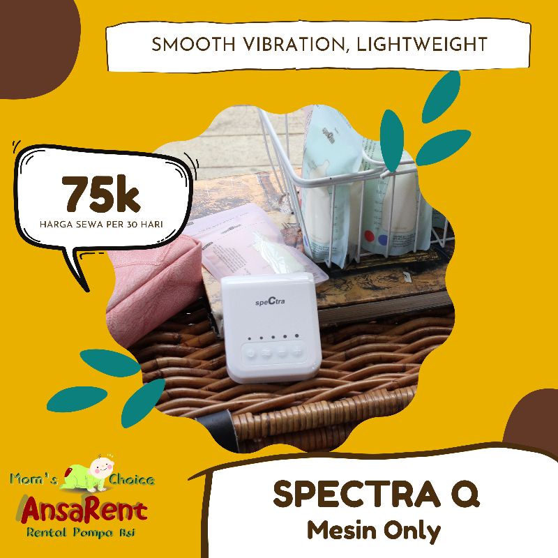 Jual Sewa Mesin Spectra Q + Adaptor (30 Hari) | Shopee Indonesia