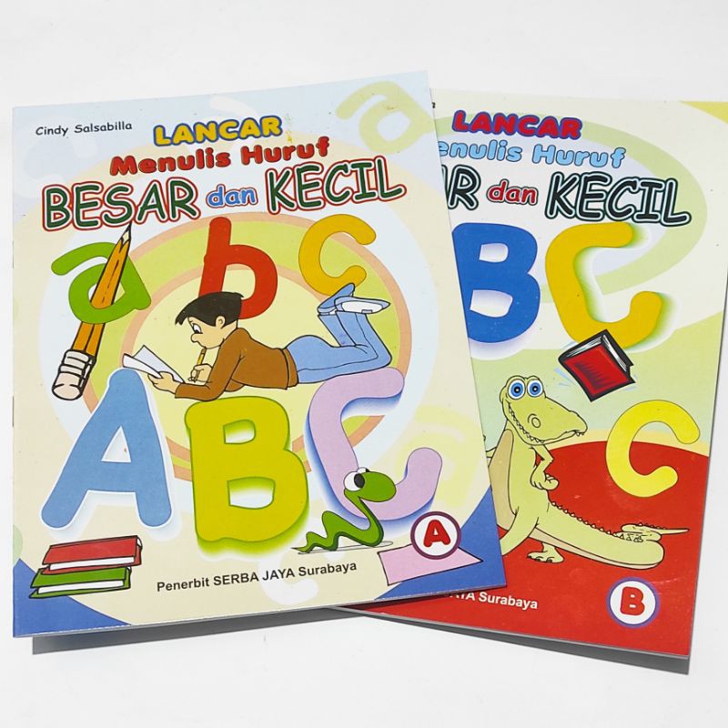 Jual Buku Lancar Menulis Huruf BESAR Dan KECIL | Shopee Indonesia