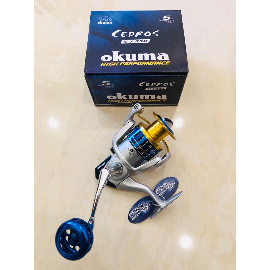 okuma cedros spinning reel cj 55s CJ-55S Okuma Cedros 8000 5.4:1 Left/Right