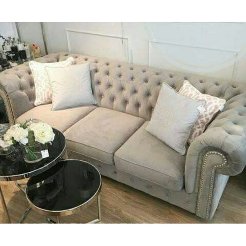 Jual HARGA PROMO Sofa Chesterfield / Sofa Ruang Tamu Full Set / Sofa