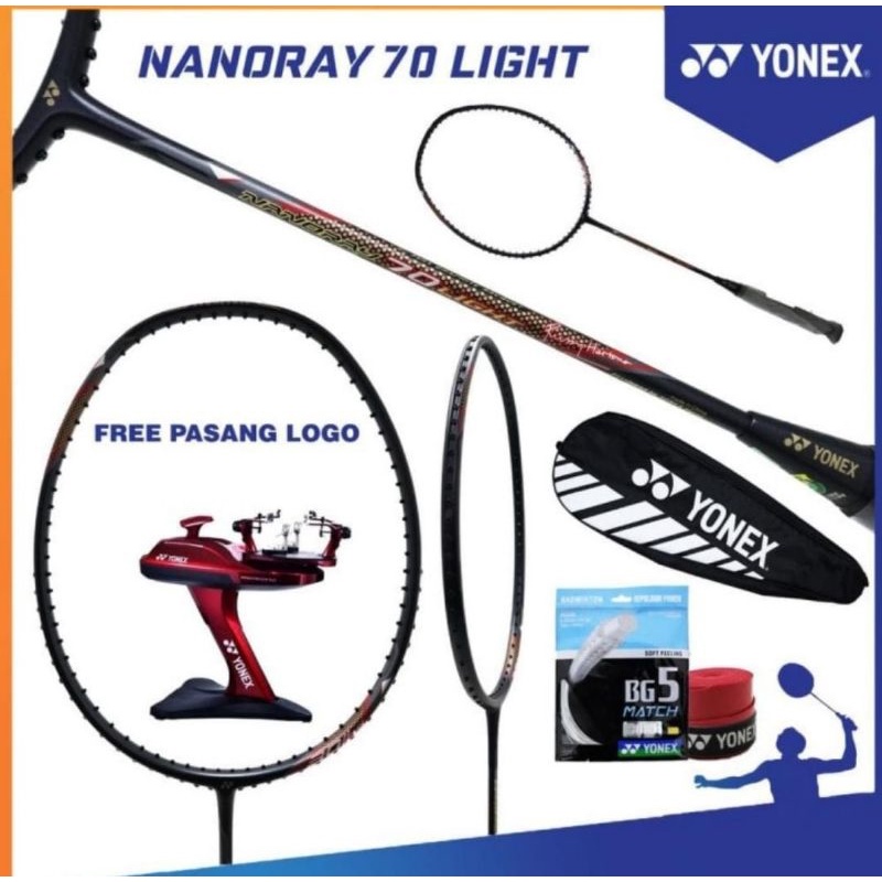 Jual Raket Badminton Yonex Nanoray 70 Light ORIGINAL | Shopee Indonesia