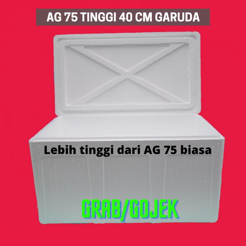 Jual STEROFOAM BOX / STYROFOAM BOX BESAR AG 75 TINGGI 40 HARD GARUDA