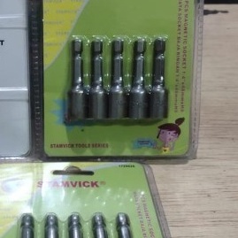 Jual Magnetic Nut 8 X 65MM STAMVICK/ Mata Socket Roffing Roofing Obeng ...