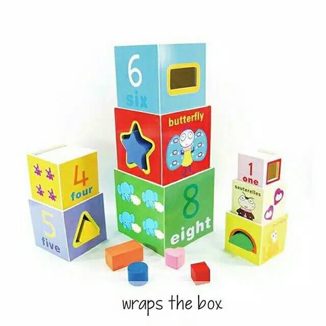 Jual IPMToys - Wraps The Box / Mainan Menyusun Balok - Mainan Edukasi ...