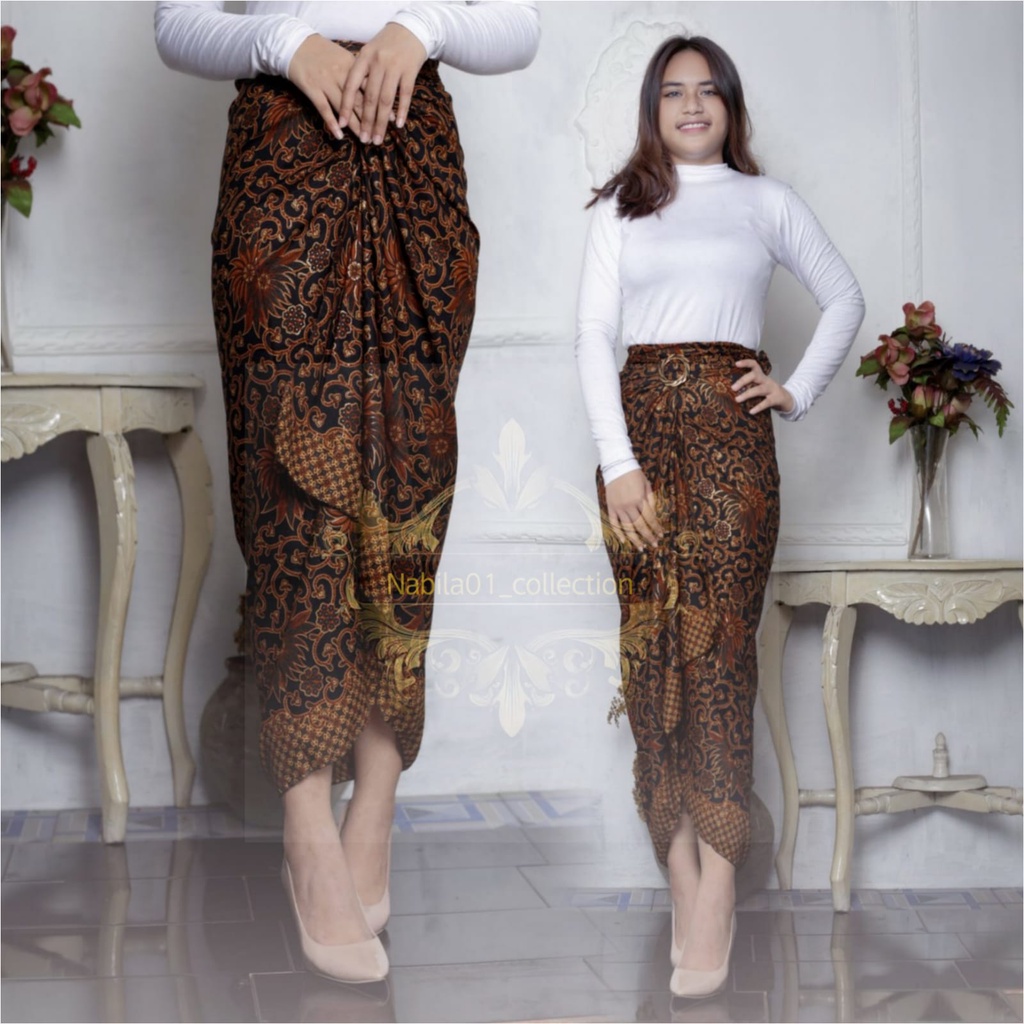 Jual Codrok Lilit Batik Rok Lilit Bawahan Kebaya Rok Kebaya Rok Wisudarok Lilit Batik 