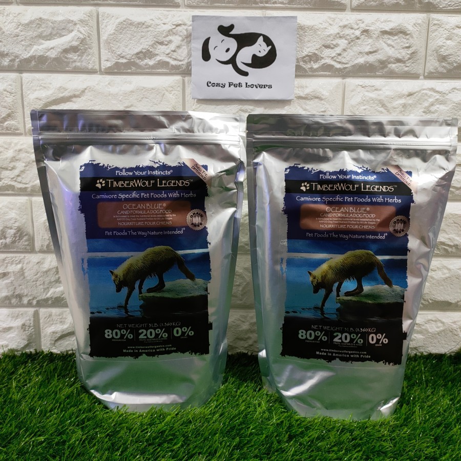 Jual Dog Food Timberwolf Legend Ocean Blue / Makanan Anjing | Shopee ...