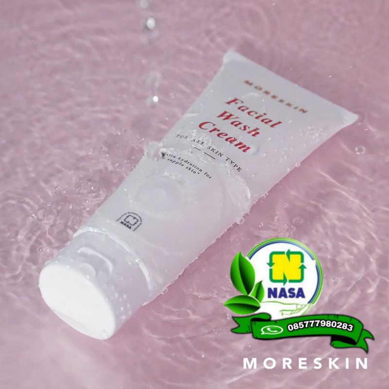 Jual MORESKIN FACIAL WASH CREAM ( NASA ) Shopee Indonesia