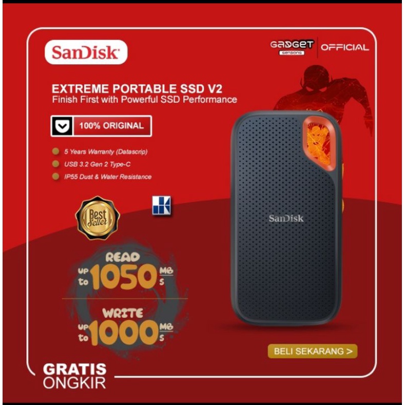 Jual Sandisk SSD Portable E30, Extreme E61, Extreme Pro E81 Shopee