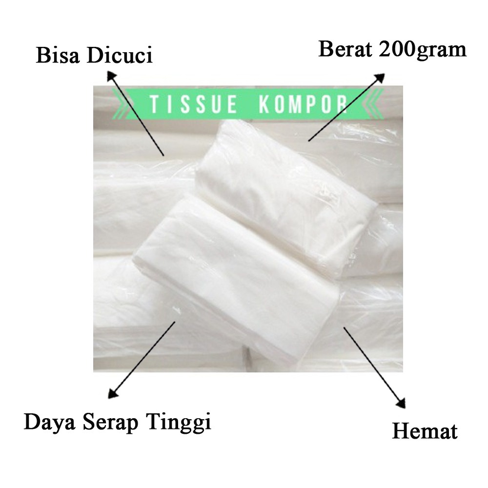 Jual Tissu Dapur / Tisu Ajaib Serbaguna / Tisu Kompor / Tisu Lembab dan ...