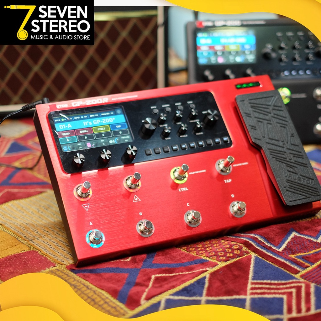 Jual Valeton GP200R GP200 Red Limited Edition Digital Multi Effect ...