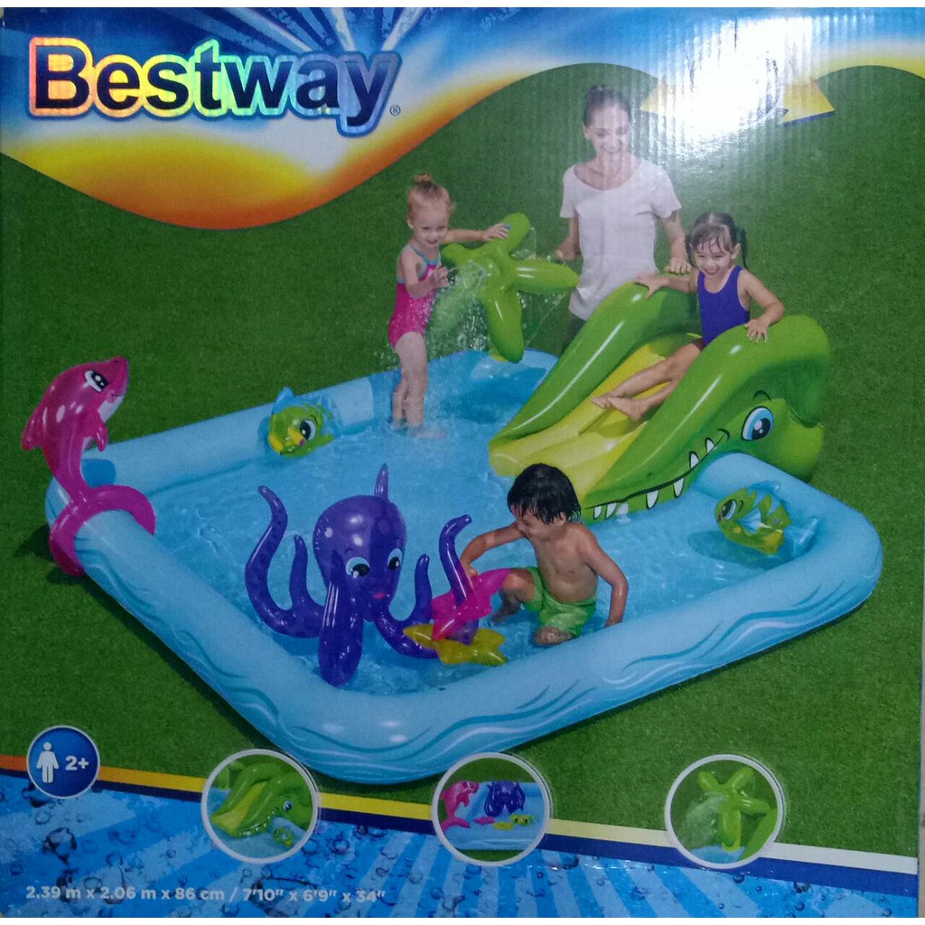 Jual Bestway 53052 Kolam Renang Anak Fantastic Aquarium Play Pool